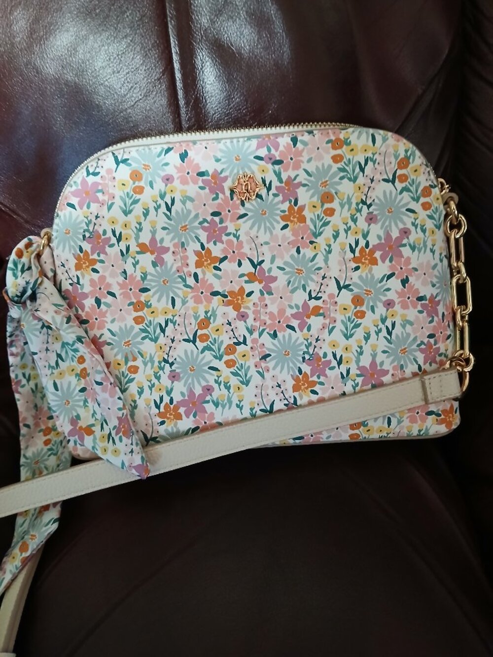 NWT Nanette Lepore Tahlia Dome Crossbody with Scarf